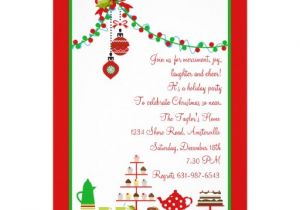 Holiday Party E Invitations Christmas Party Invitation 5" X 7" Invitation Card