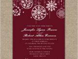 Holiday Party Invitation Etiquette Fabulous Sparkle Red Wedding Invitations for Christmas and