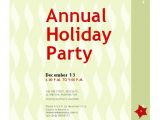 Holiday Party Invitation Examples Annoucing Holiday Closing to Employees Party Invitations