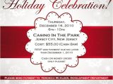 Holiday Party Invitation Template Email Flyers by Carmen Herrera at Coroflot Com