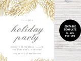 Holiday Party Invitation Template Email Holiday Party Invitation Template Invitation Templates