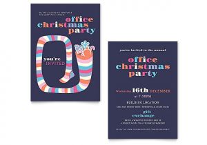 Holiday Party Invitation Templates Publisher Christmas Party Invitation Template Word Publisher