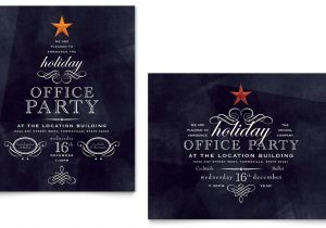 Holiday Party Invitation Templates Publisher Office Holiday Party Poster Template Word Publisher