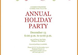 Holiday Party Work Invite Work Holiday Party Invitation Template Listmachinepro Com