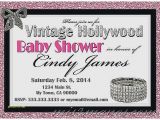 Hollywood Baby Shower Invitations Baby Shower Invitation New Hollywood Baby Shower