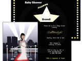 Hollywood Baby Shower Invitations Redcarpet Hollywood Baby Shower Invitations Choice Of