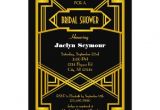 Hollywood Bridal Shower Invitations 1920s Hollywood Style Bridal Shower Invitation Zazzle