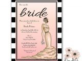 Hollywood Bridal Shower Invitations Items Similar to Old Hollywood Bridal Shower Invitations
