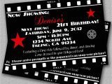Hollywood Party Invites Printable Items Similar to Hollywood Invitation Printable Movie
