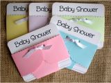 Homemade Baby Shower Invitations for Girls Diaper Baby Shower Invitations Boy or Girl Cute Handmade