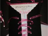 Homemade Bachelorette Party Invitations 1000 Ideas About Corset Invitations On Pinterest