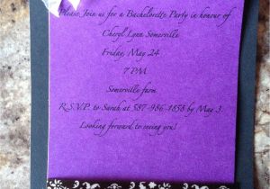 Homemade Bachelorette Party Invitations Homemade Bachelorette Party Invitations