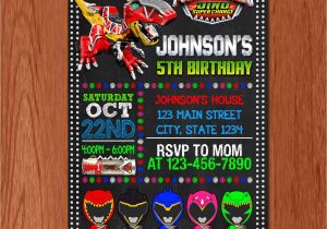 Homemade Power Ranger Birthday Invitations 12 Luxury Power Rangers Birthday Card Best Birthday