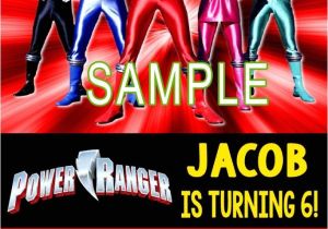 Homemade Power Ranger Birthday Invitations Green Power Ranger Birthday Card Archives Best Birthday
