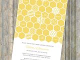 Honey Bee Baby Shower Invites Honey B Baby Shower Invitation Bee themed Shower Digital