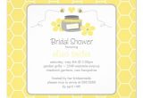Honey Bee Bridal Shower Invitations Honey Bee Honey B Yellow Bridal Shower 5 25×5 25 Square