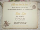Honey Bee Bridal Shower Invitations Items Similar to Baby Shower Invitation Honey Bee