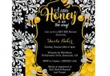 Honey Bee Bridal Shower Invitations Little Honey Bee themed Baby Shower Invitation