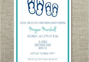 Honeymoon Bridal Shower Invitation Wording Invitation Wording for Tupperware Party Image Collections