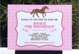 Horse Birthday Invitation Template Horse Birthday Party Printable Templates Pony Party theme