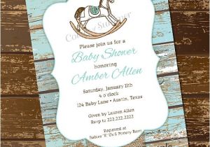 Horse themed Baby Shower Invitations Rocking Horse Baby Shower Ideas Baby Shower Ideas