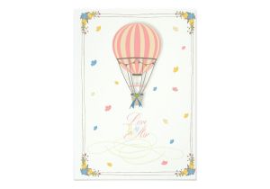 Hot Air Balloon Bridal Shower Invitations Hot Air Balloon Bridal Shower Invitation Card