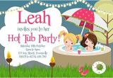 Hot Tub Party Invitation Template 10 Personalised Hot Tub Party Invitations Amazon Co Uk