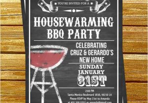House Party Invitation Template Housewarming Bbq Party Invitations Printable Housewarming