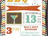 Housewarming and Baby Shower Invitations Bbq Party Invitation Invite Birthday Baby Shower Pool