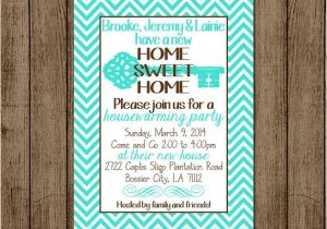 Housewarming and Baby Shower Invitations Home Sweet Home Housewarming Invitation New Home Invite