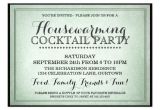 Housewarming Cocktail Party Invitations Vintage Housewarming Cocktail Party Invitation 5 Quot X 7