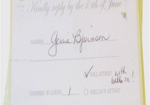 How to Fill Out A Wedding Invitation How to Fill Out A Rsvp Wedding Invitation Weddinginvite Us
