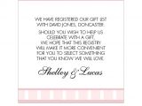 How to Include Registry In Bridal Shower Invitation Best Of Bridal Shower Gift Wording Ideas Wedding