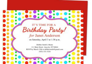 How to Invite for Birthday Party Birthday Invitation Template New Calendar Template Site