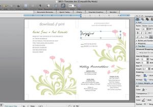 How to Make A Wedding Invitation Template On Microsoft Word How to Make Wedding Invitations In Microsoft Word Youtube