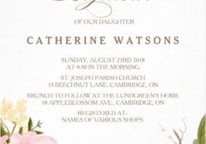 How to Make Simple Baptism Invitations 30 Baptism Invitation Templates – Free Sample Example