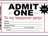 How to Make Slumber Party Invitations Sleepover Party Invitation Templates