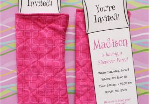 How to Make Slumber Party Invitations Slumber Party Invitations Chica and Jo
