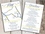 How to Print A Map for Wedding Invitations Items Similar to Custom Wedding Map and Direction