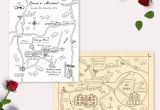 How to Print A Map for Wedding Invitations Printable Custom Map Wedding Invitation Save the Date or Info