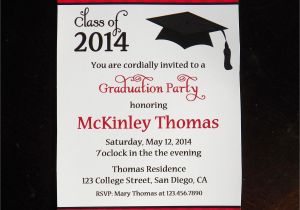 How to Word Graduation Party Invitations College Graduation Party Invitations Party Invitations