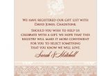 How to Word Registry Information On Bridal Shower Invitation Registry Information Wedding Invitations Invitation