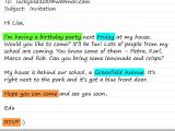 How to Write An Invitation to A Dinner Party An Invitation to A Party Learnenglish Teens British