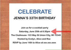 How to Write Party Invitations Examples How to Write A Birthday Invitation 14 Steps with Pictures