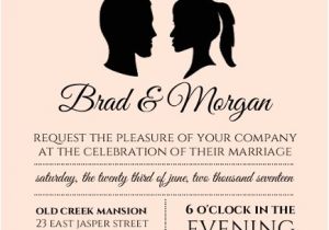 How to Write Time On Wedding Invitation How to Word Wedding Invitations Invitation Wording Ideas