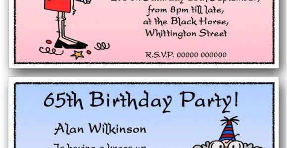 Humorous 60th Birthday Invitation Wording Personalised 40th 50th 60th 70th 80th 90th Funny Birthday