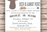 Hunting themed Baby Shower Invitations 25 Best Ideas About Deer Baby Showers On Pinterest