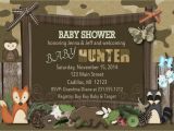 Hunting themed Baby Shower Invitations Woodland Baby Shower Invitation Fall Camo theme Baby Shower