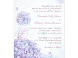 Hydrangea Wedding Invitation Template Hydrangea Wedding Invitations Zazzle Com