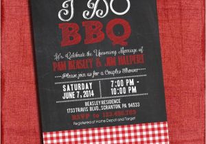 I Do Bbq Bridal Shower Invitations Printable Quot I Do Quot Bbq Barbecue Couples Coed Wedding Shower